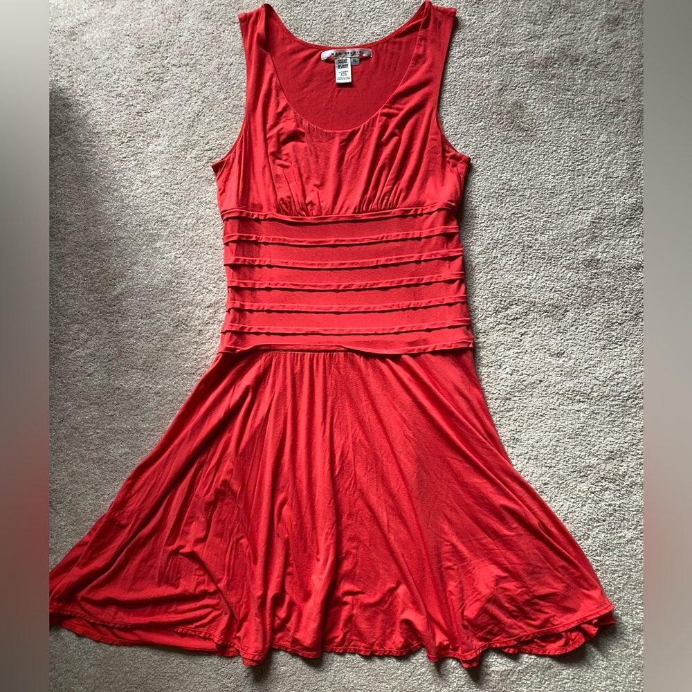 Max Studio pink/orange dress size XL